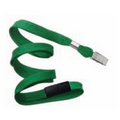 3/8" Flat Blank Lanyard w/ Safety Breakaway